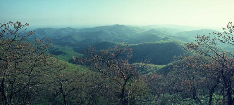 View from Blood Mountain, Georgia