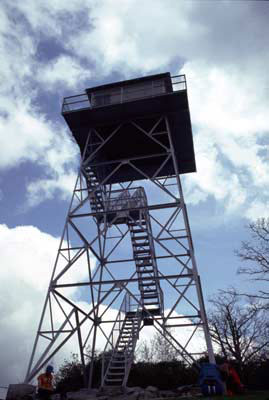 Albert Mountain Firetower