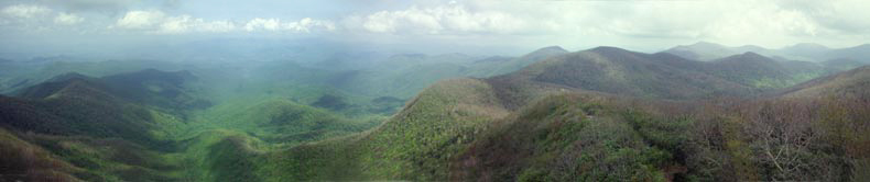 View from Albert Mountain Firetower