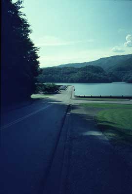 Road to Fontana Dam