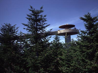 Lookout Tower on Clingman's Dome