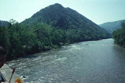 French Broad River and Lovers leap 