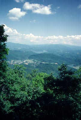 View from Iron mountain ridge